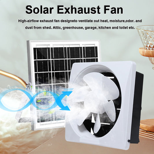 Square 24V DC household ventilation and exhaust fan