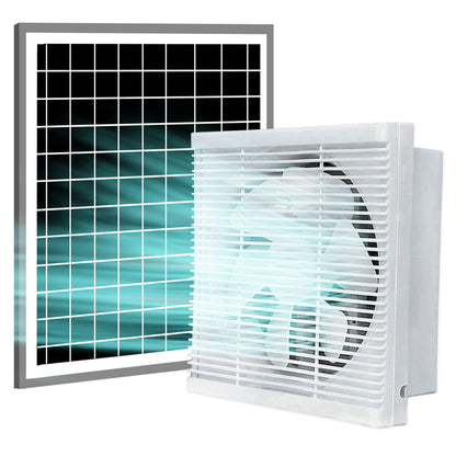 Solar Photovoltaic DC 12v Square Mesh Ventilation Exhaust Fan