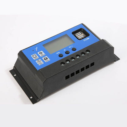 ntelligent controller for 12v/24V universal lead-acid battery for solar energy