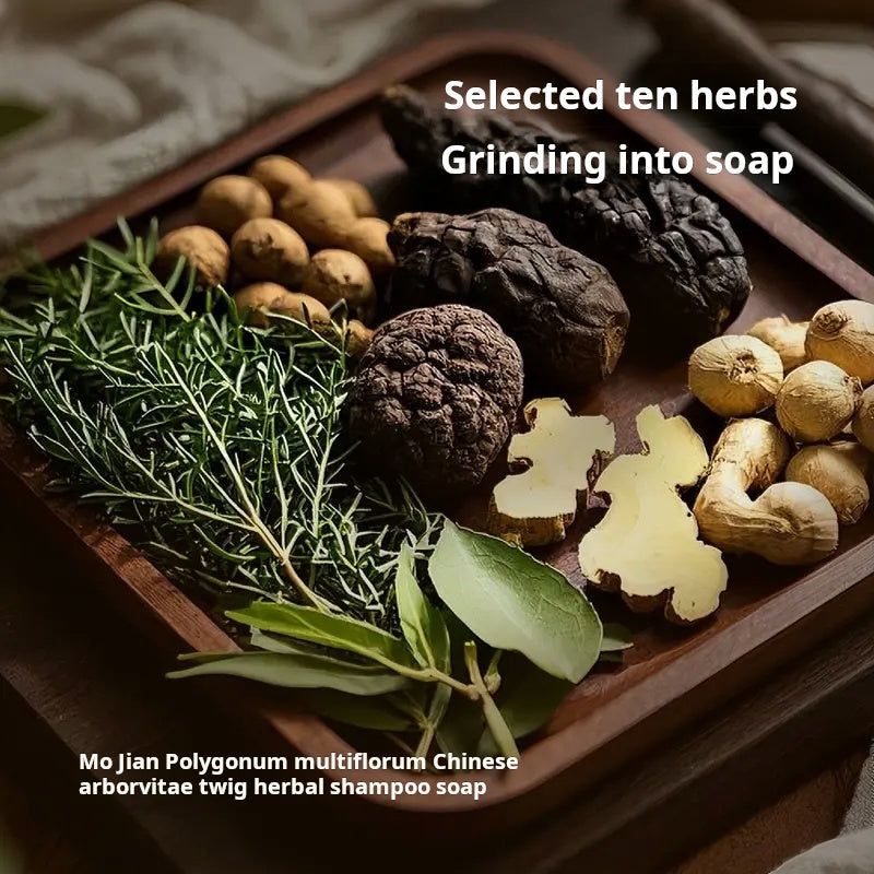 Homemade herbal shampoo