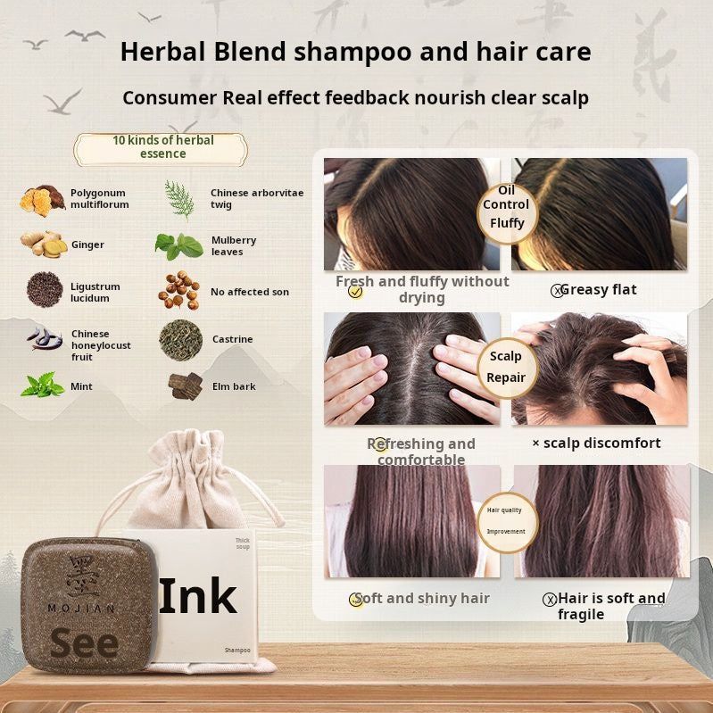 Homemade herbal shampoo